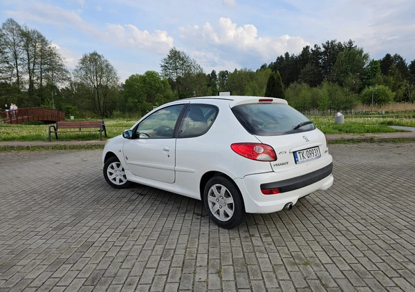 Peugeot 206 plus cena 11900 przebieg: 234857, rok produkcji 2012 z Przysucha małe 211